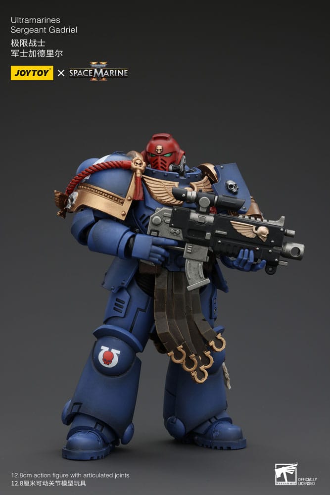 Warhammer 40k Action Figure 1/18 Uitramarines Sergeant Gadriel 13 cm     
