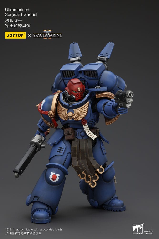 Warhammer 40k Action Figure 1/18 Uitramarines Sergeant Gadriel 13 cm     