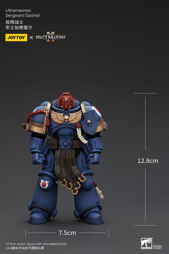 Warhammer 40k Action Figure 1/18 Uitramarines Sergeant Gadriel 13 cm     