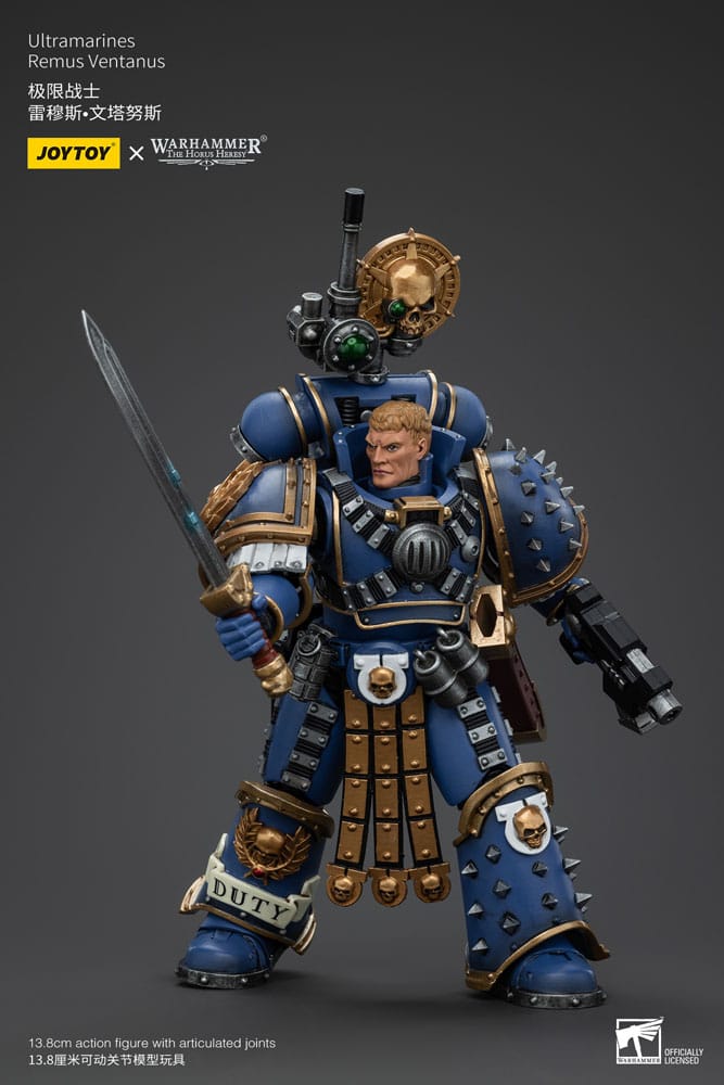 Warhammer The Horus Heresy Action Figure 1/18 Ultramarines Remus Ventanus 14 cm  