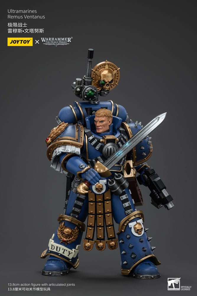 Warhammer The Horus Heresy Action Figure 1/18 Ultramarines Remus Ventanus 14 cm  