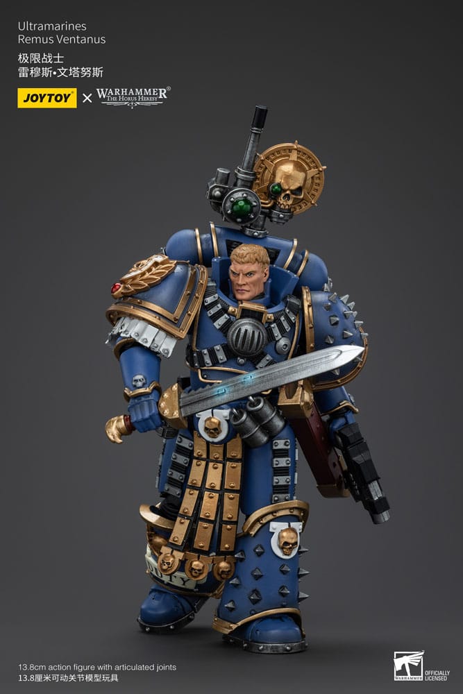Warhammer The Horus Heresy Action Figure 1/18 Ultramarines Remus Ventanus 14 cm  