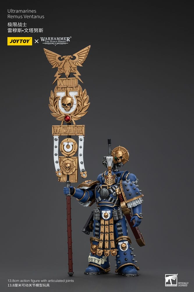 Warhammer The Horus Heresy Action Figure 1/18 Ultramarines Remus Ventanus 14 cm  