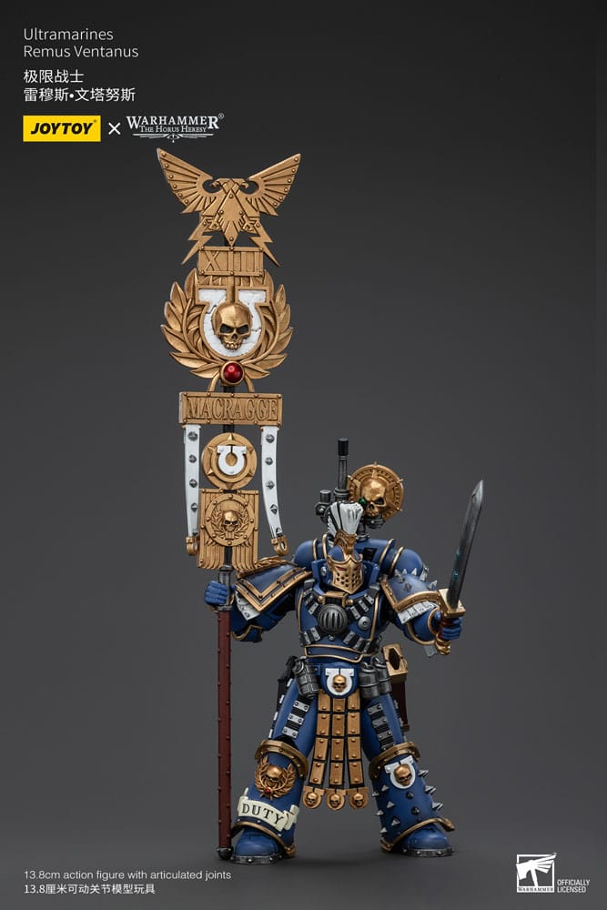 Warhammer The Horus Heresy Action Figure 1/18 Ultramarines Remus Ventanus 14 cm  