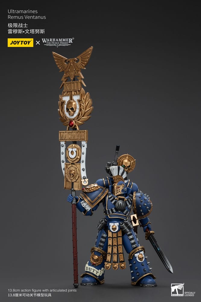 Warhammer The Horus Heresy Action Figure 1/18 Ultramarines Remus Ventanus 14 cm  