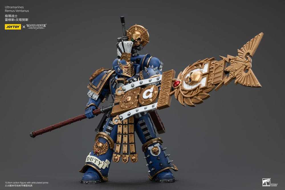 Warhammer The Horus Heresy Action Figure 1/18 Ultramarines Remus Ventanus 14 cm  