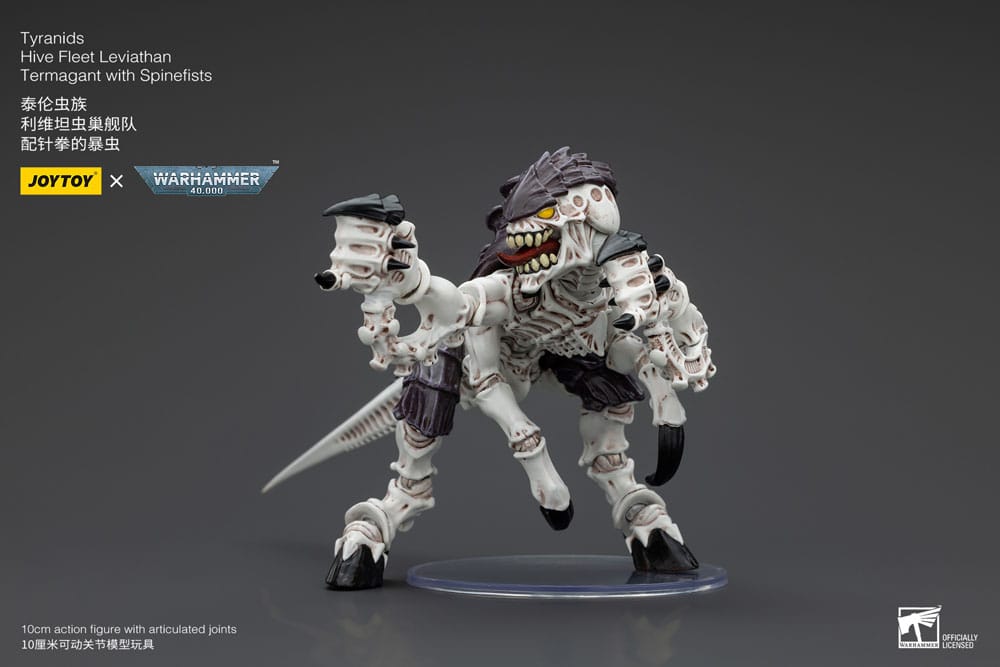 Warhammer 40k Action Figure 1/18 Tyranids Hive Fleet Leviathan Termagant with Spinefists 10 cm      