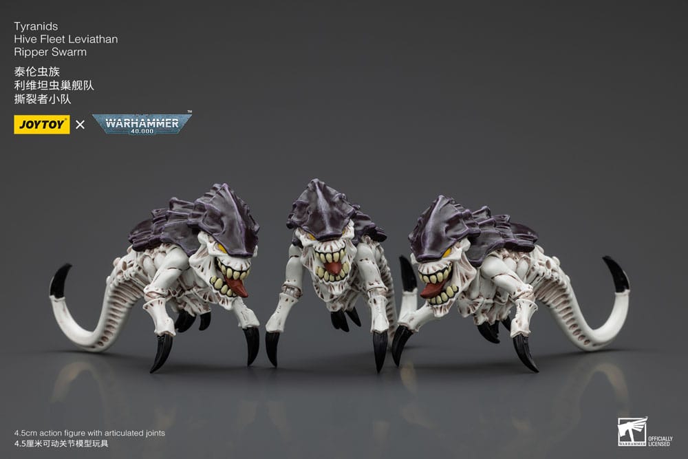 Warhammer 40k Actionfigur 1/18 Tyranids Hive Fleet Leviathan Ripper 5 cm