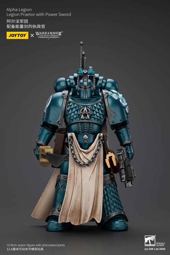 Warhammer The Horus Heresy Actionfigur Alpha Legion Praetor with Power Sword 20 cm