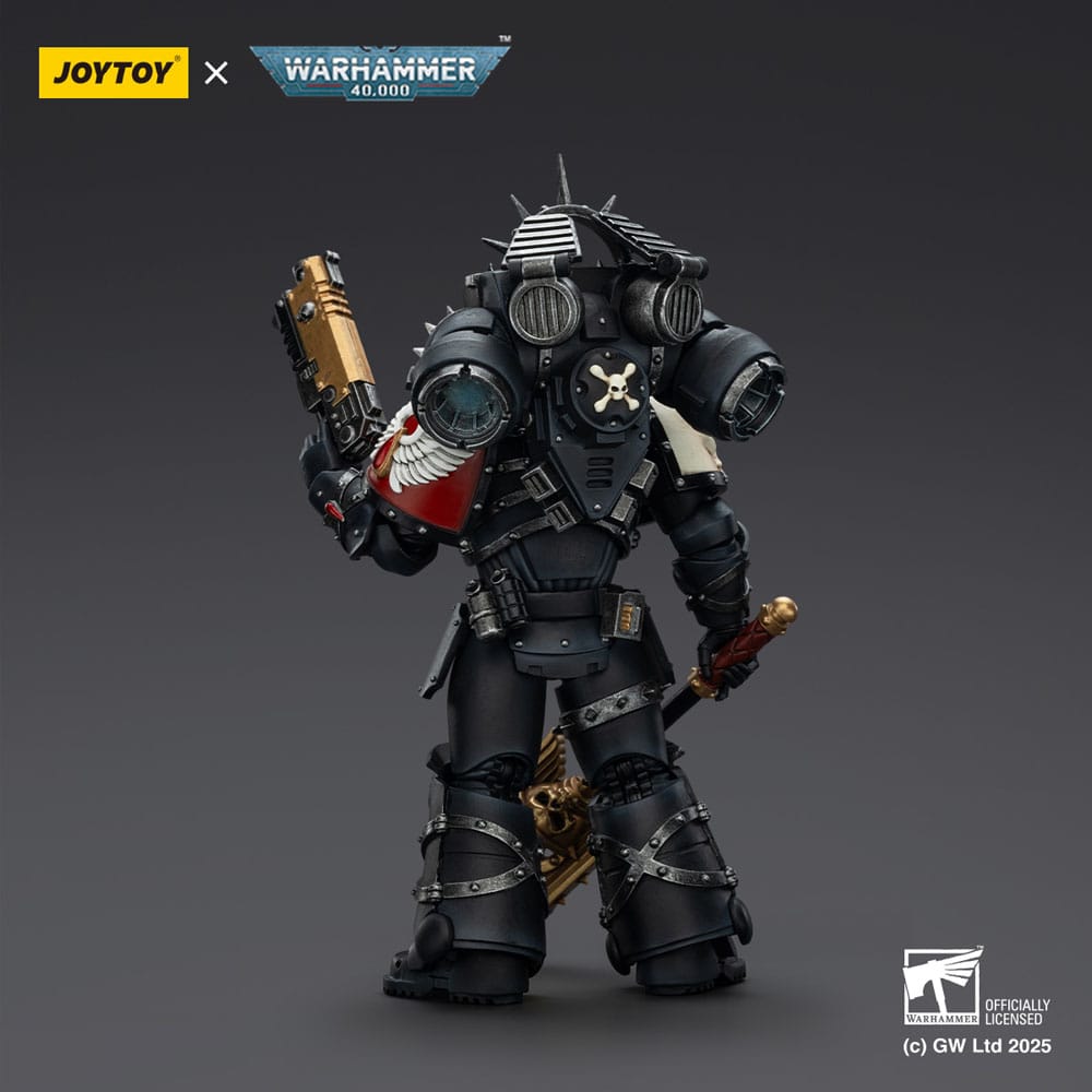 Warhammer 40,000: Combat Patrol Blood Angels Actionfigur Lemartes With Jump Pack Blood Crozius and Absolver Bolt Pistol 12 cm