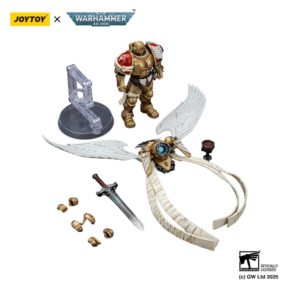 Warhammer 40,000 Actionfigur 1/18 Blood Angels The Sanguinor with Encarmine Broadsword 12 cm
