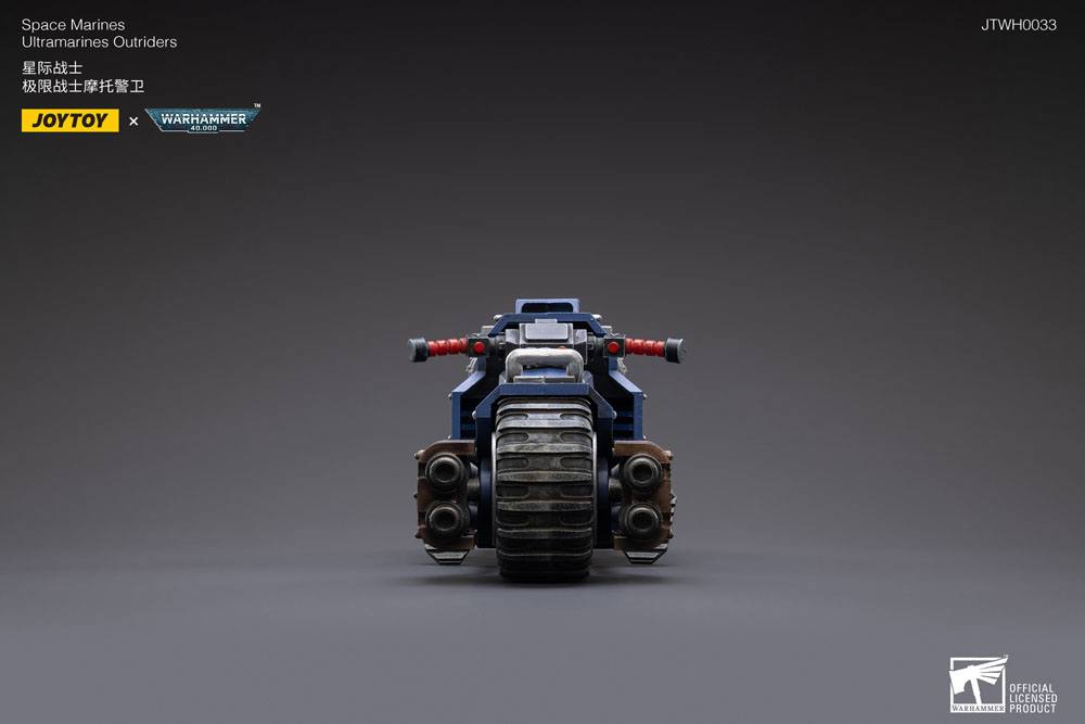 Warhammer 40k Fahrzeug 1/18 Ultramarines Outrider Bike 22 cm