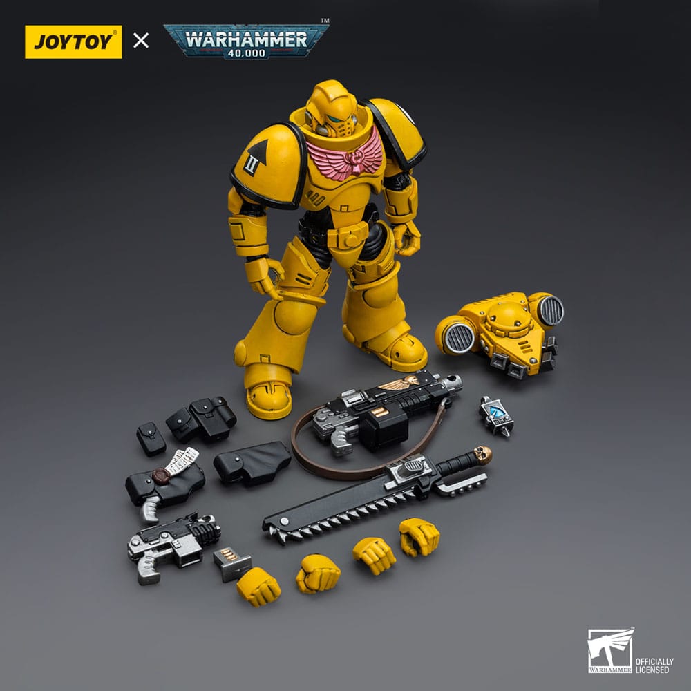 Warhammer 40k Actionfigur 1/18 Imperial Fists Intercessors 12 cm