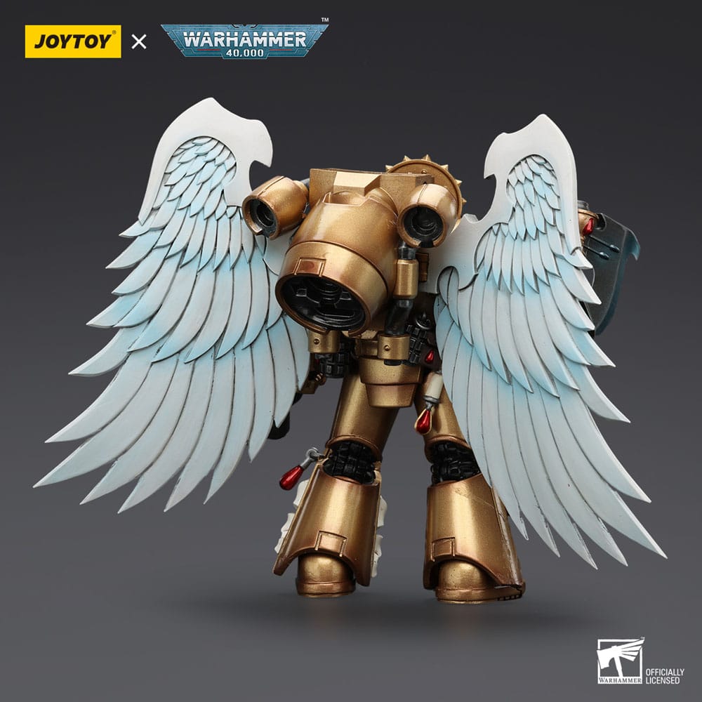 Warhammer 40,000 Actionfigur 1/18 Blood Angels Sanguinary Guard with Encarmine Axe and Inferno Pistol 12 cm