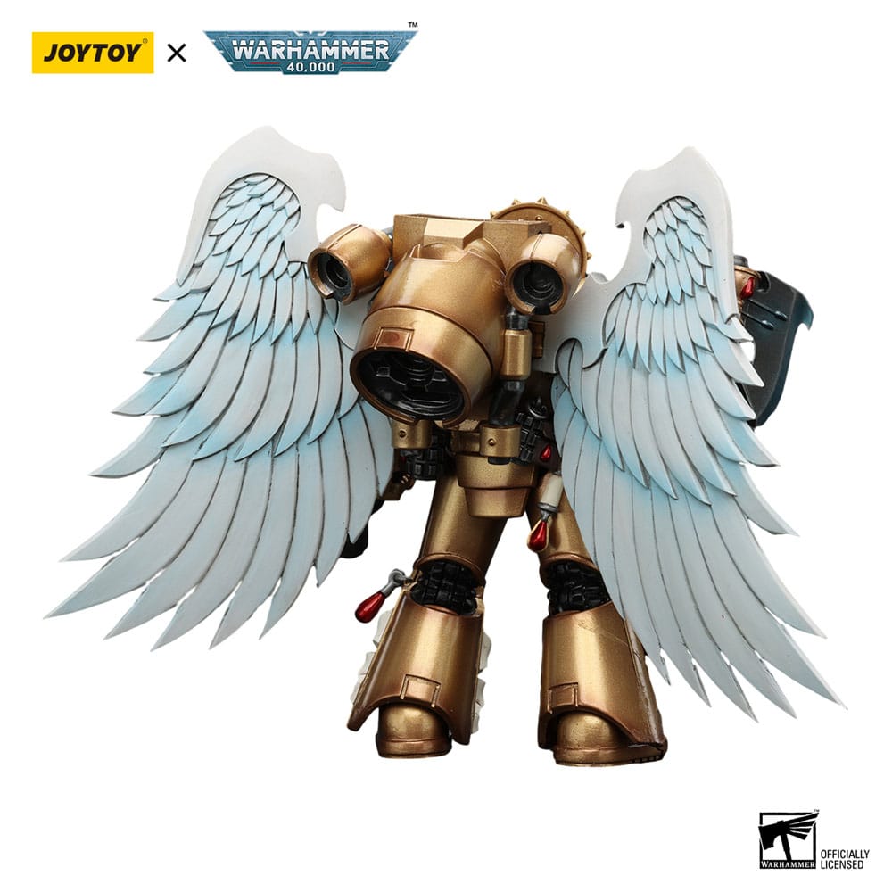 Warhammer 40,000 Actionfigur 1/18 Blood Angels Sanguinary Guard with Encarmine Axe and Inferno Pistol 12 cm