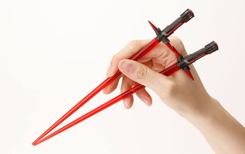 Star Wars Episode VII Essstäbchen Lichtschwert Kylo Ren