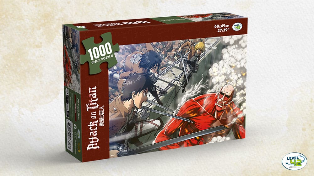Attack on Titan Puzzle Fight (1.000 pieces)