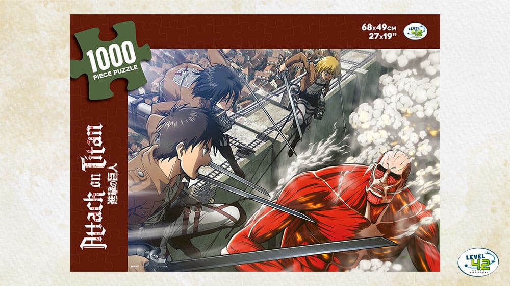 Attack on Titan Puzzle Fight (1.000 pieces)