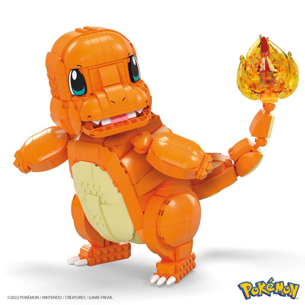Pokémon Mega Construx Construction Set Jumbo Charmander 25 cm