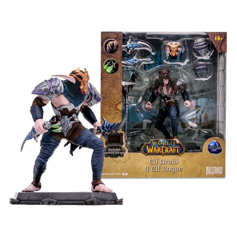 World of Warcraft Actionfigur Night Elf Druid Rogue (Rare) 15 cm