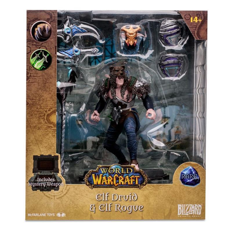 World of Warcraft Actionfigur Night Elf Druid Rogue (Rare) 15 cm