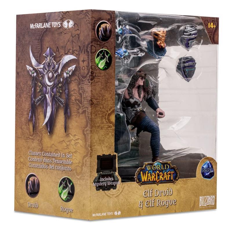 World of Warcraft Actionfigur Night Elf Druid Rogue (Rare) 15 cm