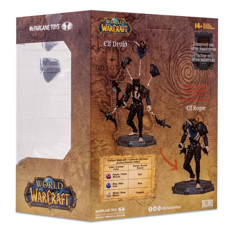 World of Warcraft Actionfigur Night Elf Druid Rogue (Rare) 15 cm