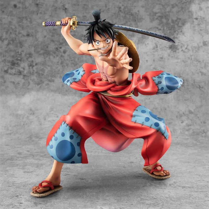 One Piece P.O.P PVC Statue Warriors Alliance Ruffy Taro 17 cm