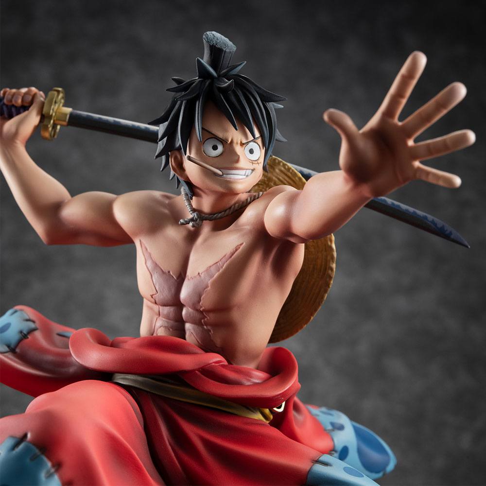 One Piece P.O.P PVC Statue Warriors Alliance Ruffy Taro 17 cm