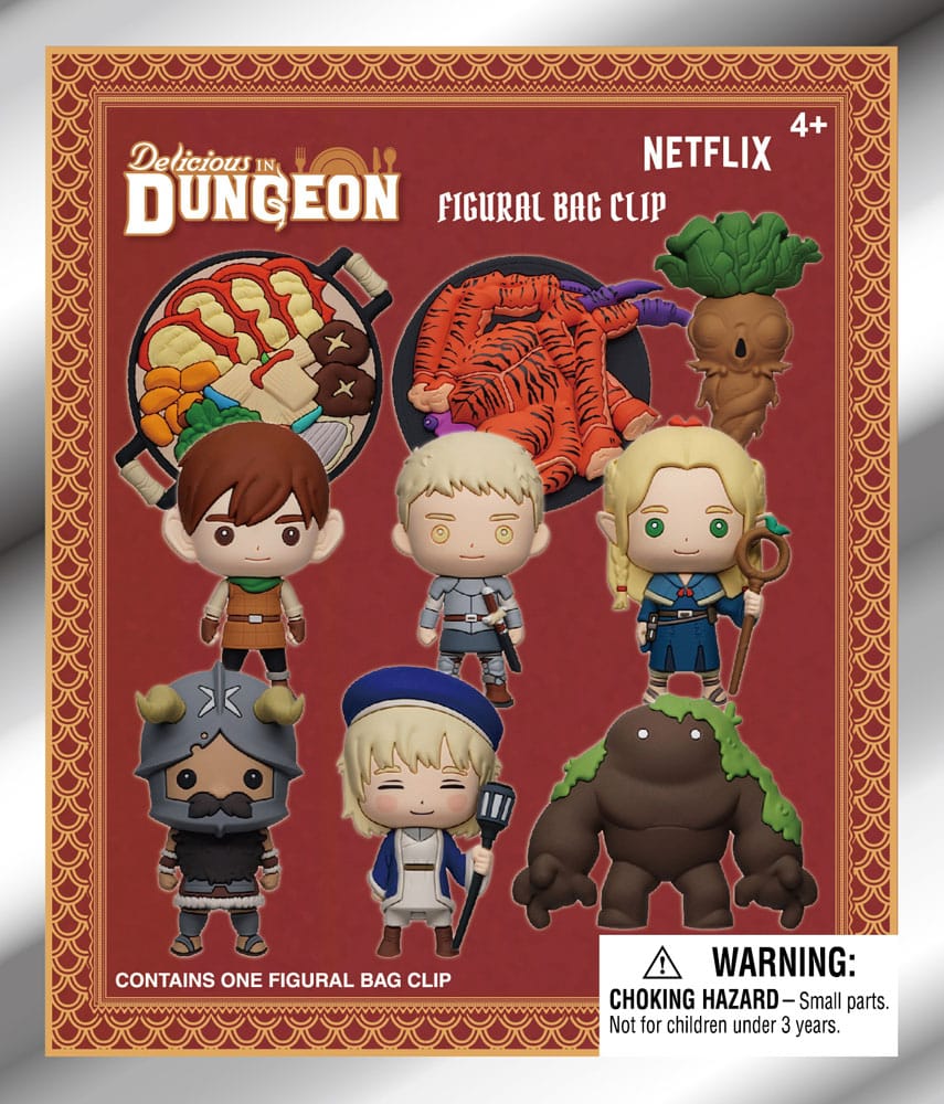 Delicious in Dungeon PVC Bag Clips Series 1