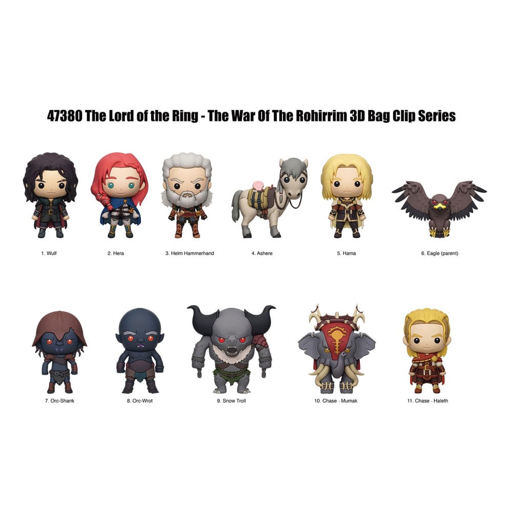 Lord of the Rings: War of Rohirrim 3D PVC Bag Clip