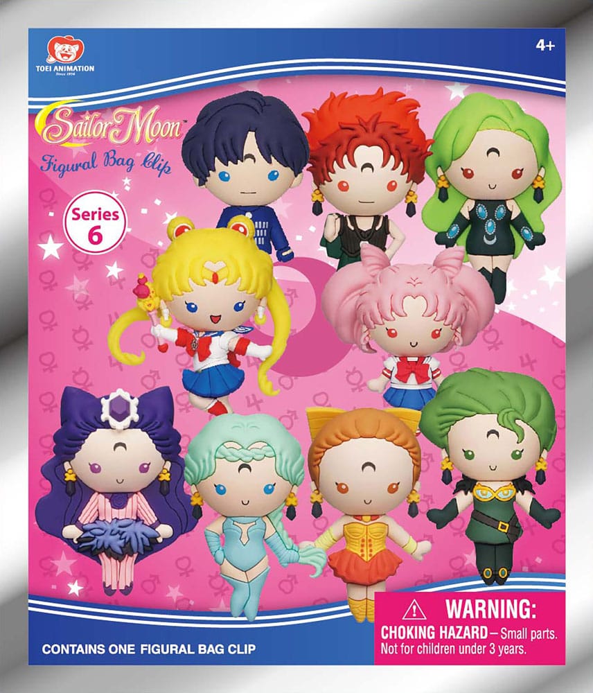 Sailor Moon 3D PVC Bag Clip Series 6