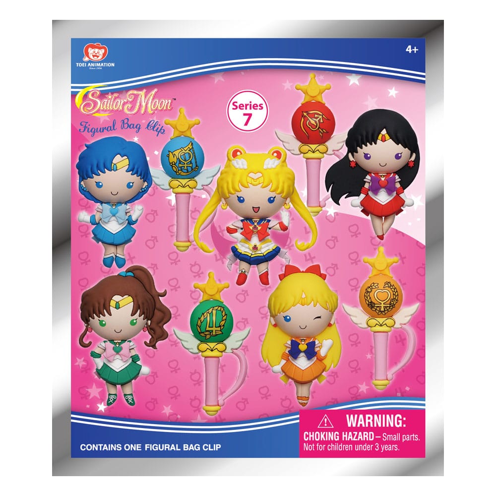 Sailor Moon 3D PVC-Taschenanhänger Series 7