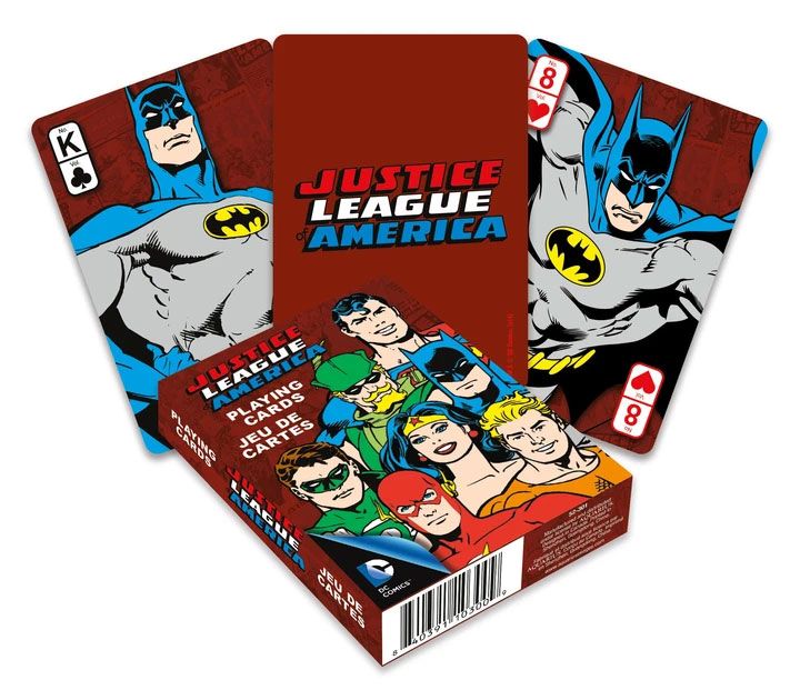 DC Comics Playing Cards Retro Justice League