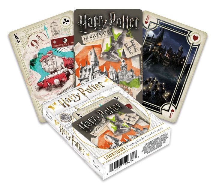 Harry Potter Spielkarten Locations