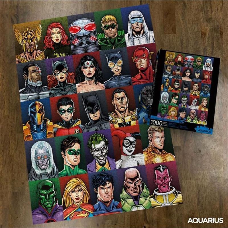 DC Comics Jigsaw Puzzle Faces (1.000 pieces)