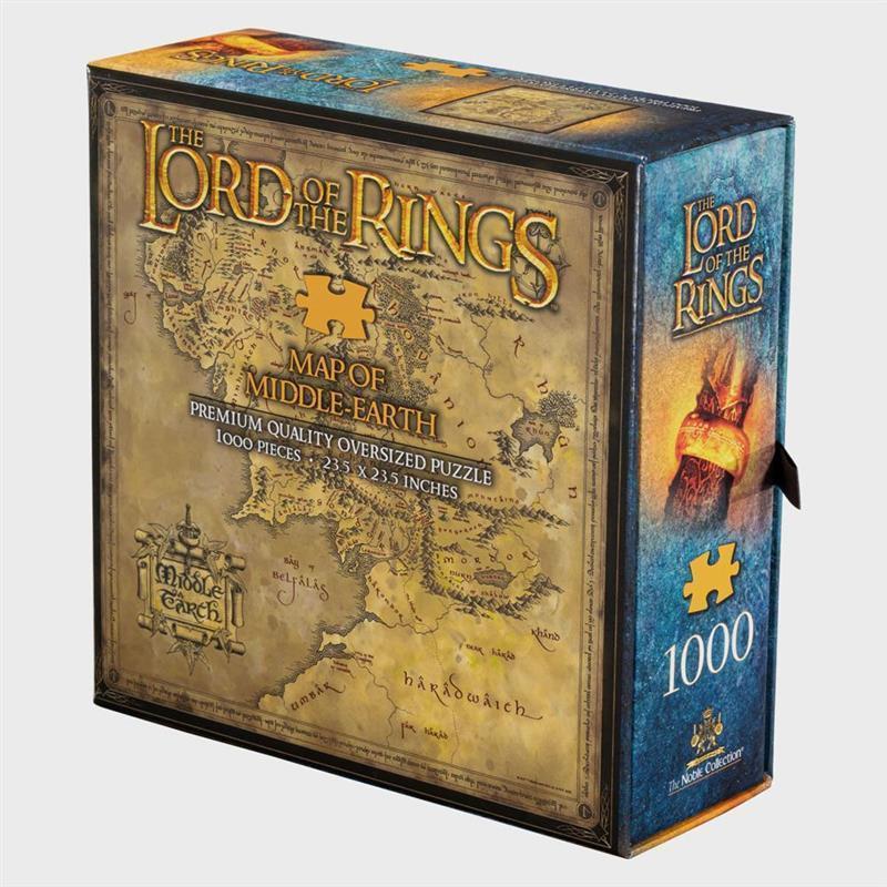 Herr der Ringe Puzzle Middle Earth (1.000 Teile)