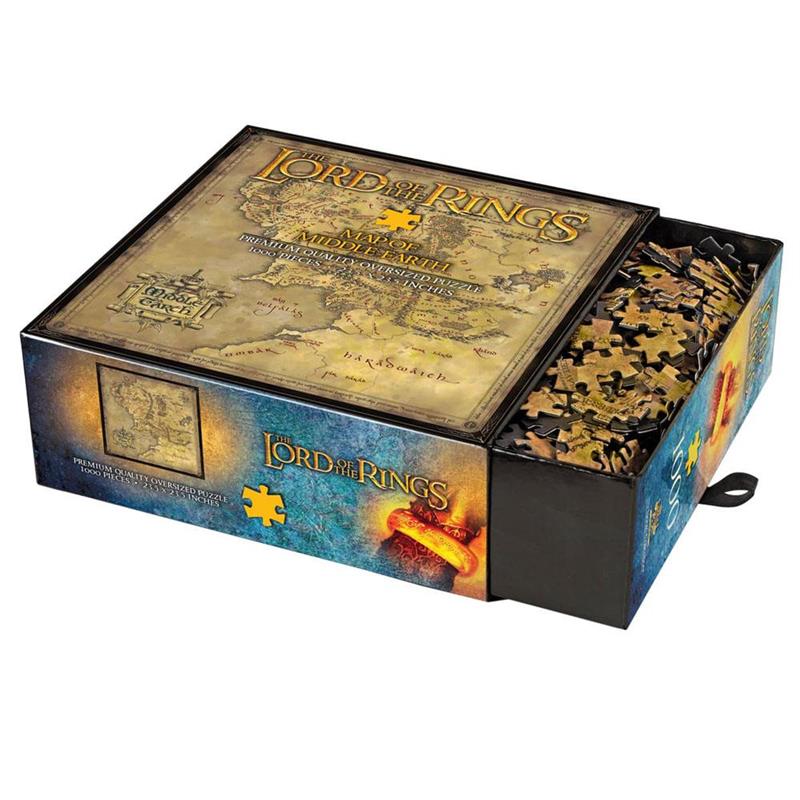 Herr der Ringe Puzzle Middle Earth (1.000 Teile)