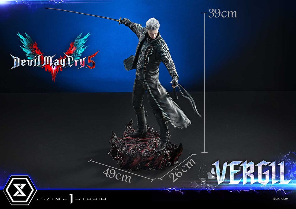 Devil May Cry V Concept Masterline Series Statue 1/6 Vergil 39 cm   