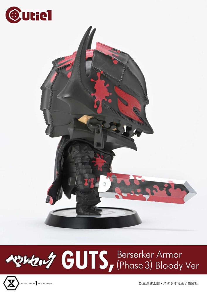 Berserk Cutie1 PVC Figure Guts Berserker Armor (Phase 3) Bloody Ver. 12 cm 