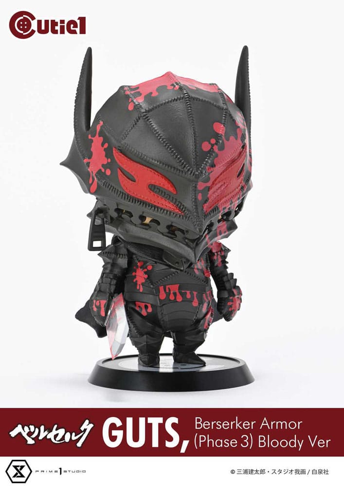 Berserk Cutie1 PVC Figure Guts Berserker Armor (Phase 3) Bloody Ver. 12 cm 