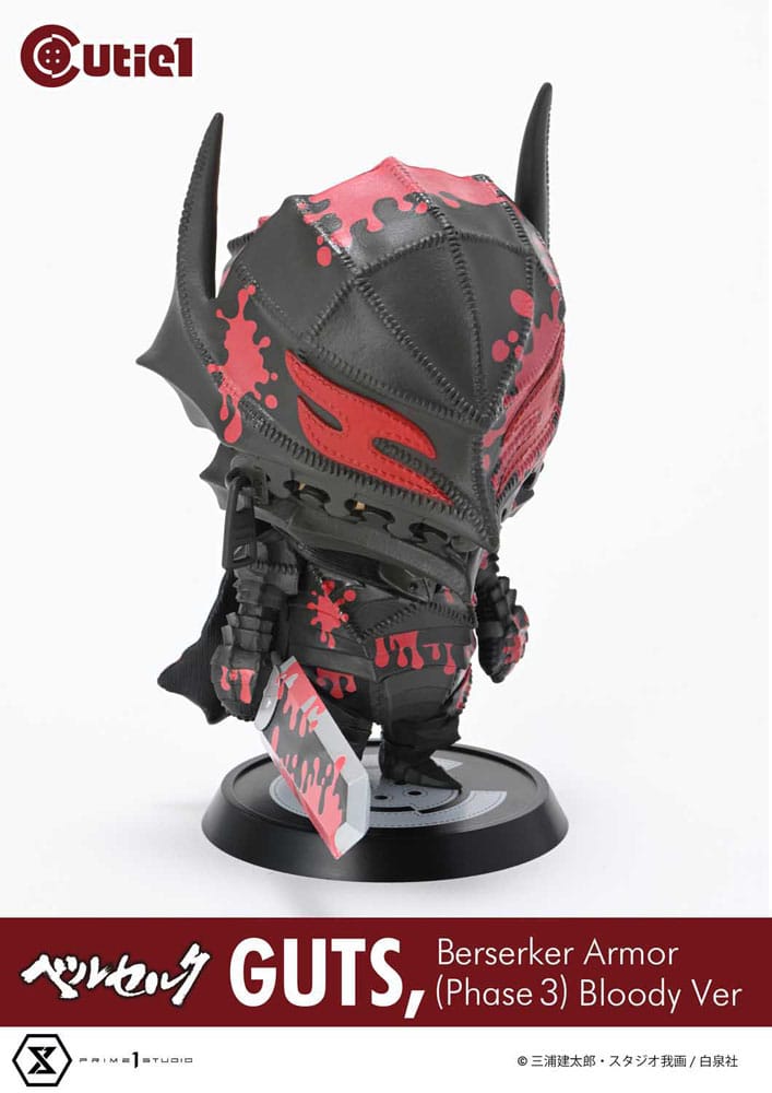Berserk Cutie1 PVC Figure Guts Berserker Armor (Phase 3) Bloody Ver. 12 cm 