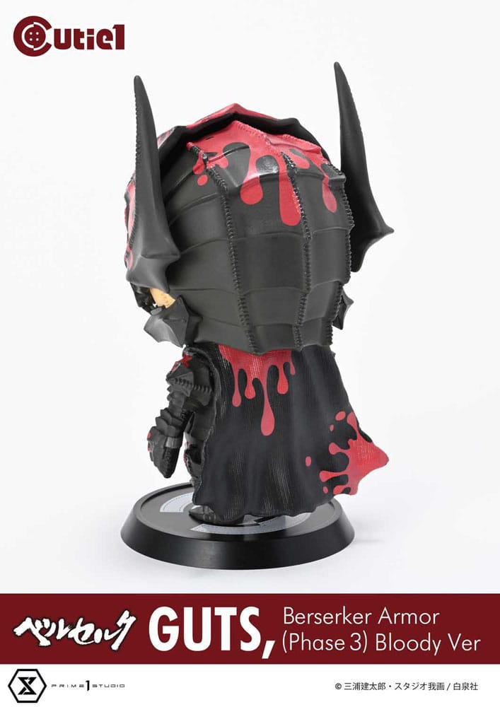 Berserk Cutie1 PVC Figure Guts Berserker Armor (Phase 3) Bloody Ver. 12 cm 