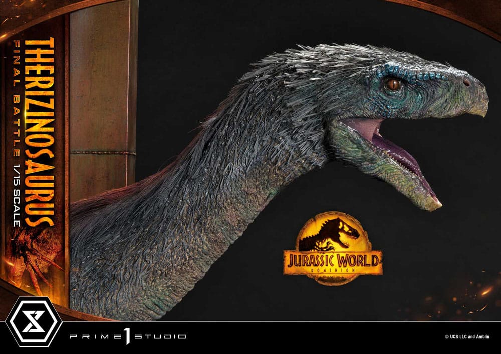 Jurassic World: Ein neues Zeitalter Legacy Museum Collection Statue 1/15 Therizinosaurus Final Battle Regular Version 55 cm