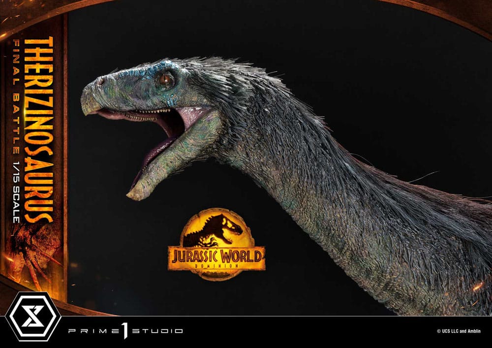 Jurassic World: Ein neues Zeitalter Legacy Museum Collection Statue 1/15 Therizinosaurus Final Battle Regular Version 55 cm