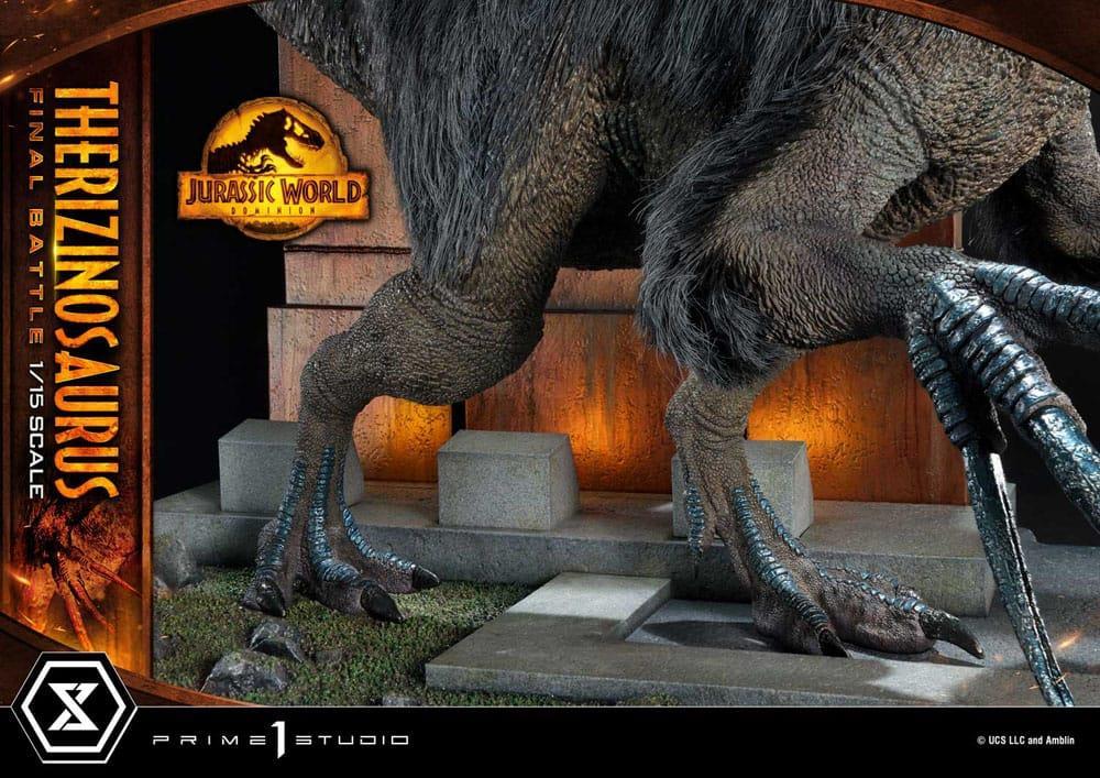 Jurassic World: Ein neues Zeitalter Legacy Museum Collection Statue 1/15 Therizinosaurus Final Battle Regular Version 55 cm