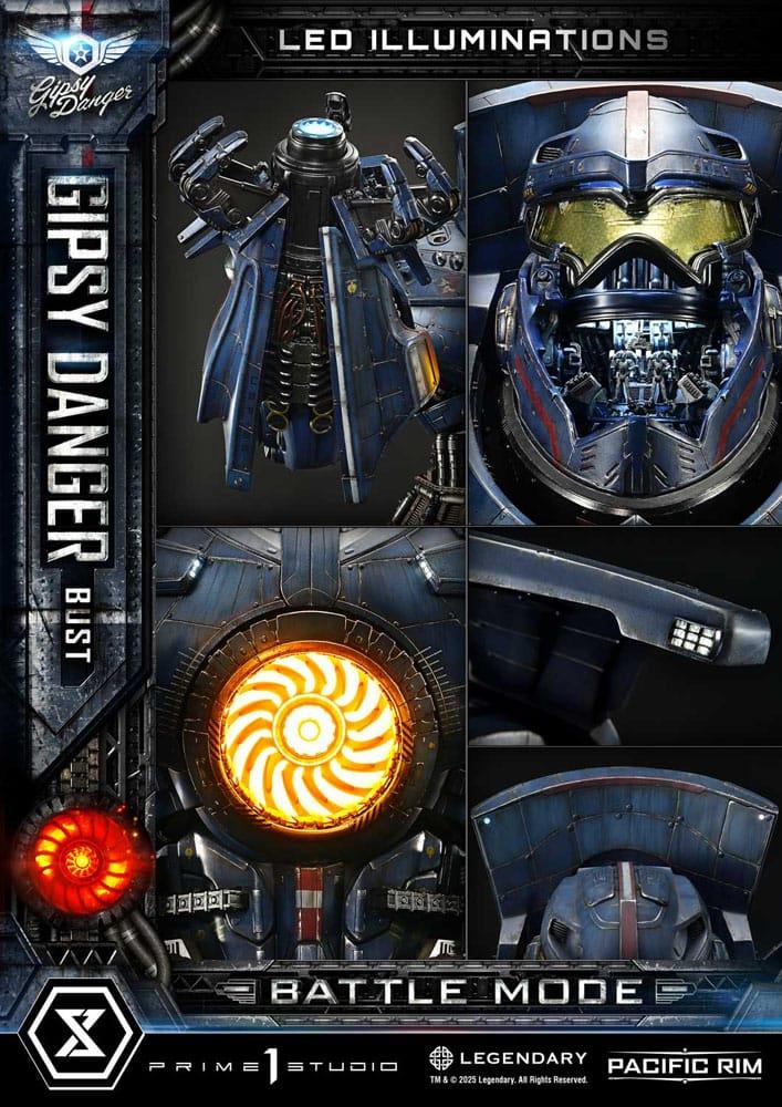 Pacific Rim Bust Gipsy Danger Battle Mode 75 cm