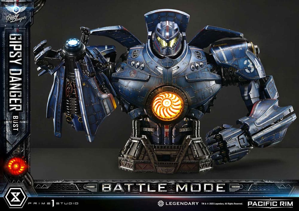 Pacific Rim Bust Gipsy Danger Battle Mode 75 cm