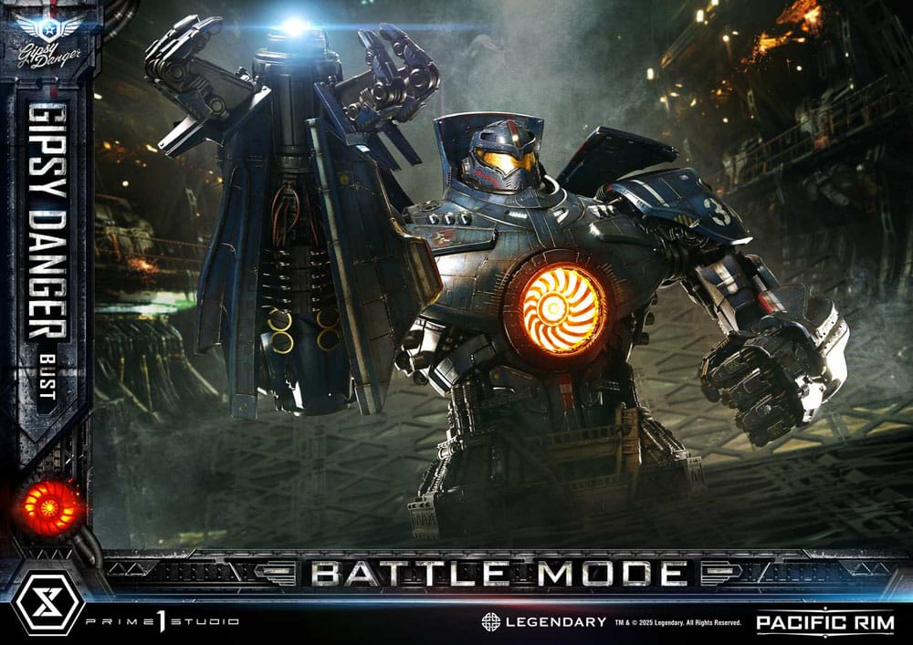 Pacific Rim Bust Gipsy Danger Battle Mode 75 cm