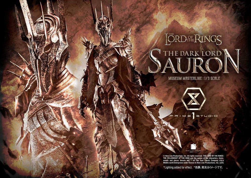 Herr der Ringe Museum Masterline Series Statue 1/3 The Dark Lord Sauron 117 cm